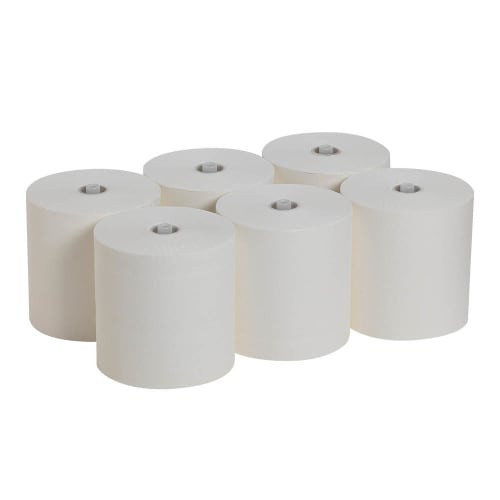 Pacific Blue Ultra 8in High-Capacity Recycled Paper Towel, White